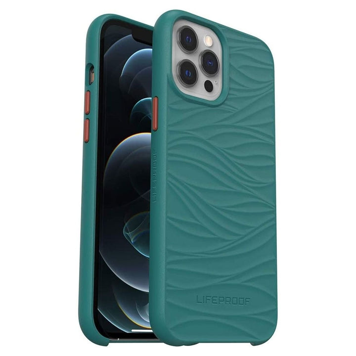 LifeProof Wake Case for Apple iPhone 12 Pro Max - Down Under (Green/Orange) Image 1