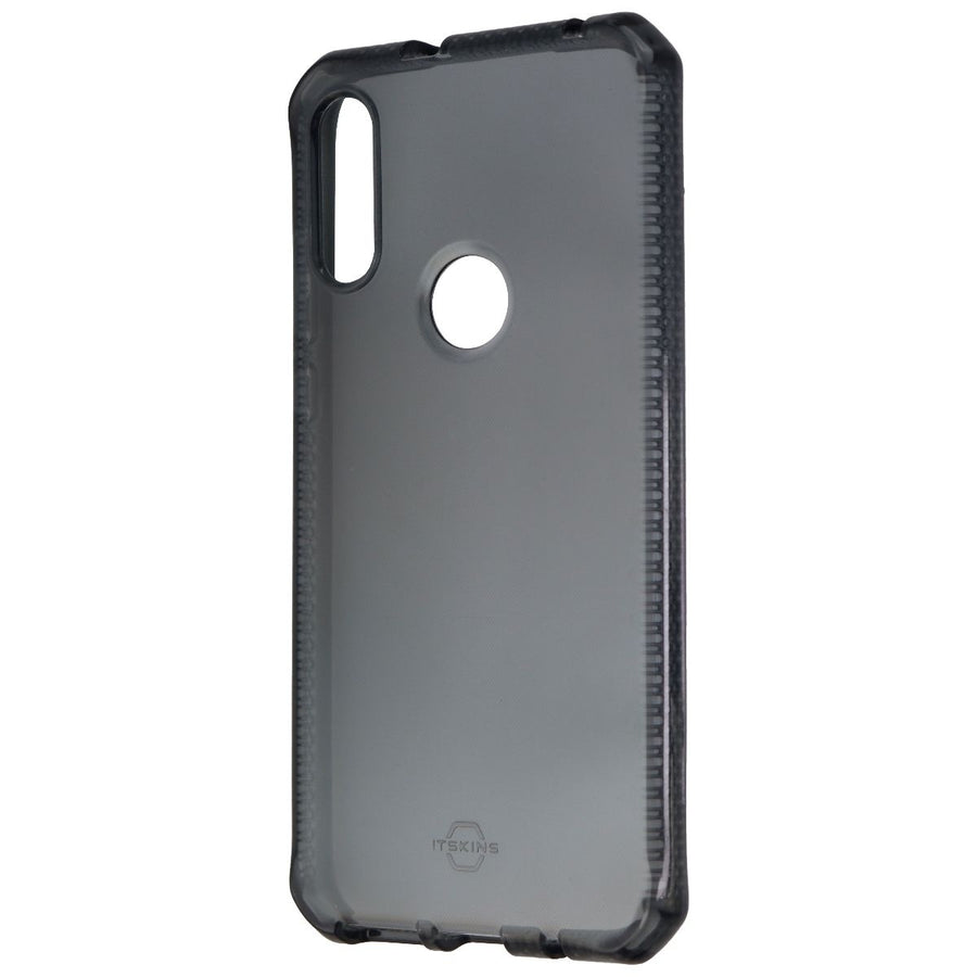 ITSKINS Spectrum Clear Drop Protection Case for Motorola Moto E (2020) - Smoke Image 1