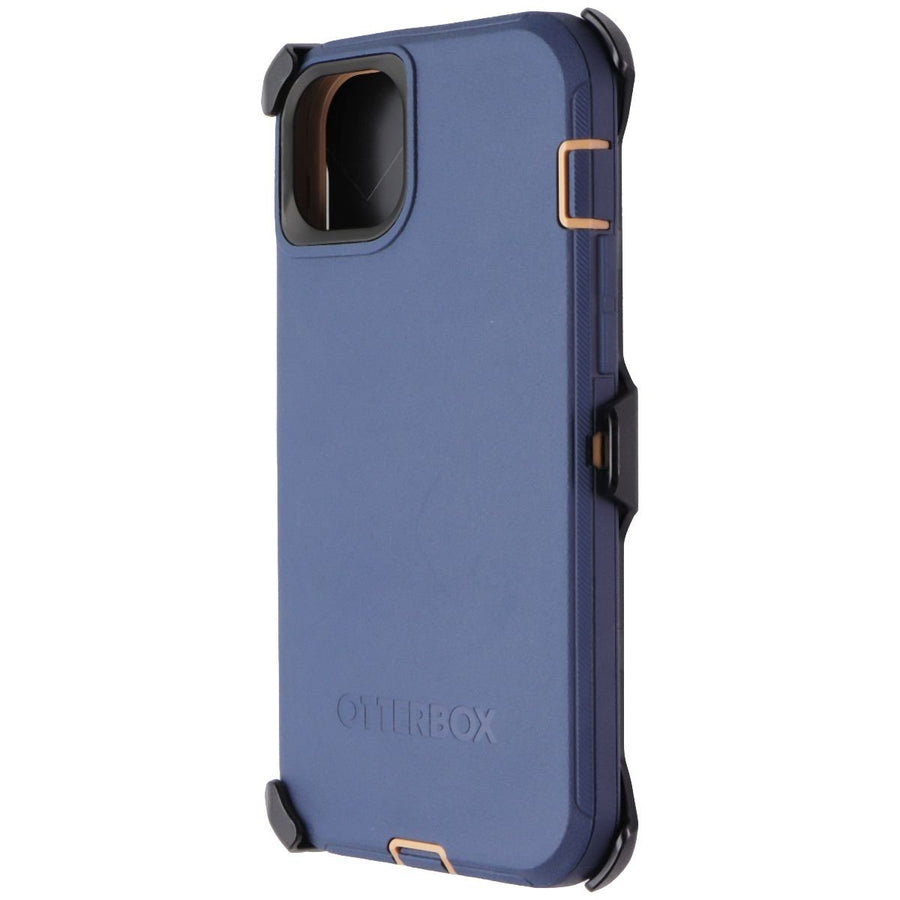 OtterBox Defender Series Case and Holster for Apple iPhone 14 Plus - Blue Image 1