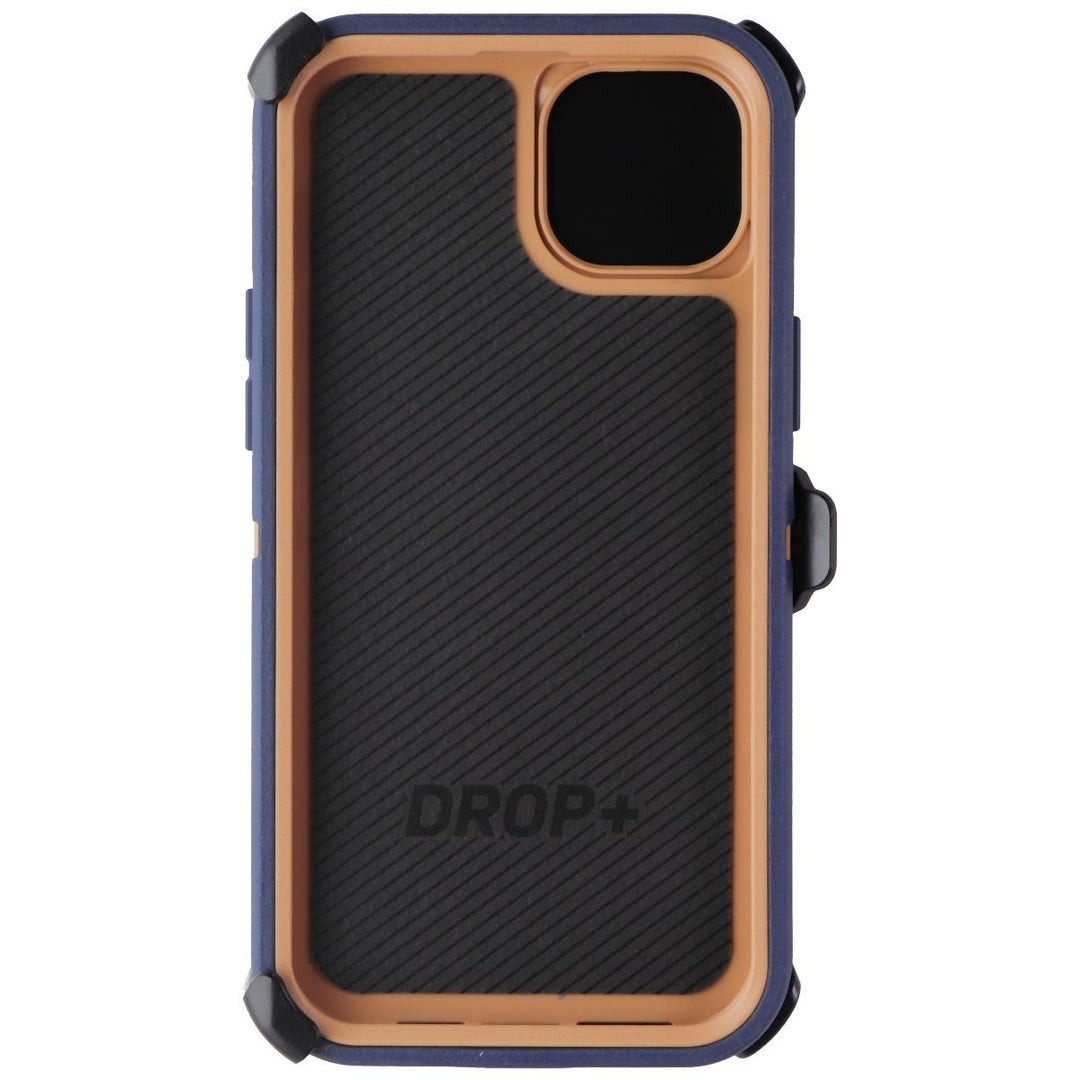 OtterBox Defender Series Case and Holster for Apple iPhone 14 Plus - Blue Image 3