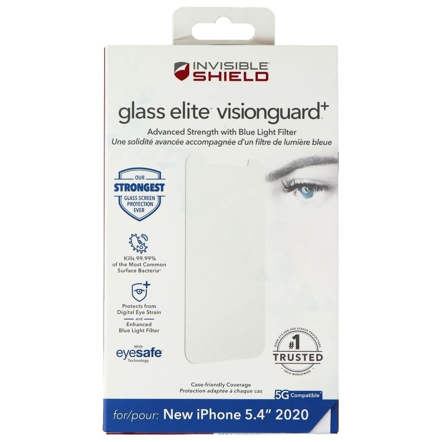 ZAGG InvisibleShield GlassElite VisionGuard+ Screen Protector for iPhone 12 Mini Image 1