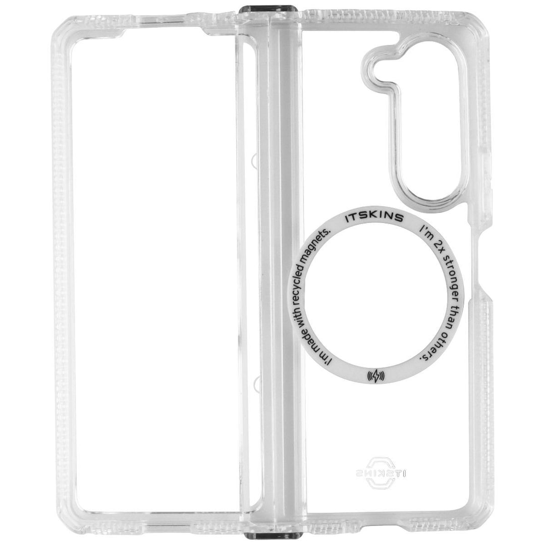 ITSKINS Hybrid_R Hinge Clear Case for MagSafe for Galaxy Z Fold5 - Transparent Image 3