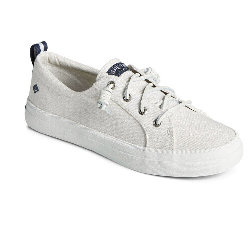 SPER CREST VIBE WHITE Sneakers STS99250 Size Available Men Women Casual Footwear Image 1