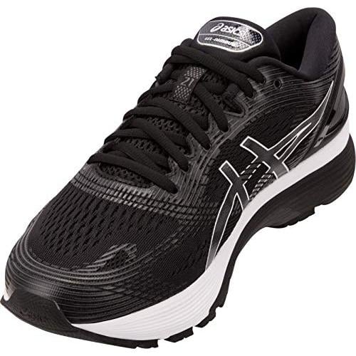 ASICS Mens Gel-Nimbus 21 Running Shoes Black/Dark Grey - 1011A169.001 11.5 BLACK/DARK GREY Image 3