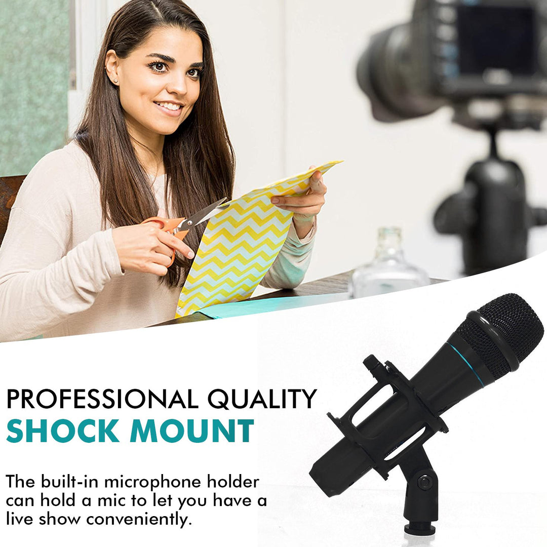 Technical Pro Shock Mount Microphone Holder for Live Shows and Recordings Image 7