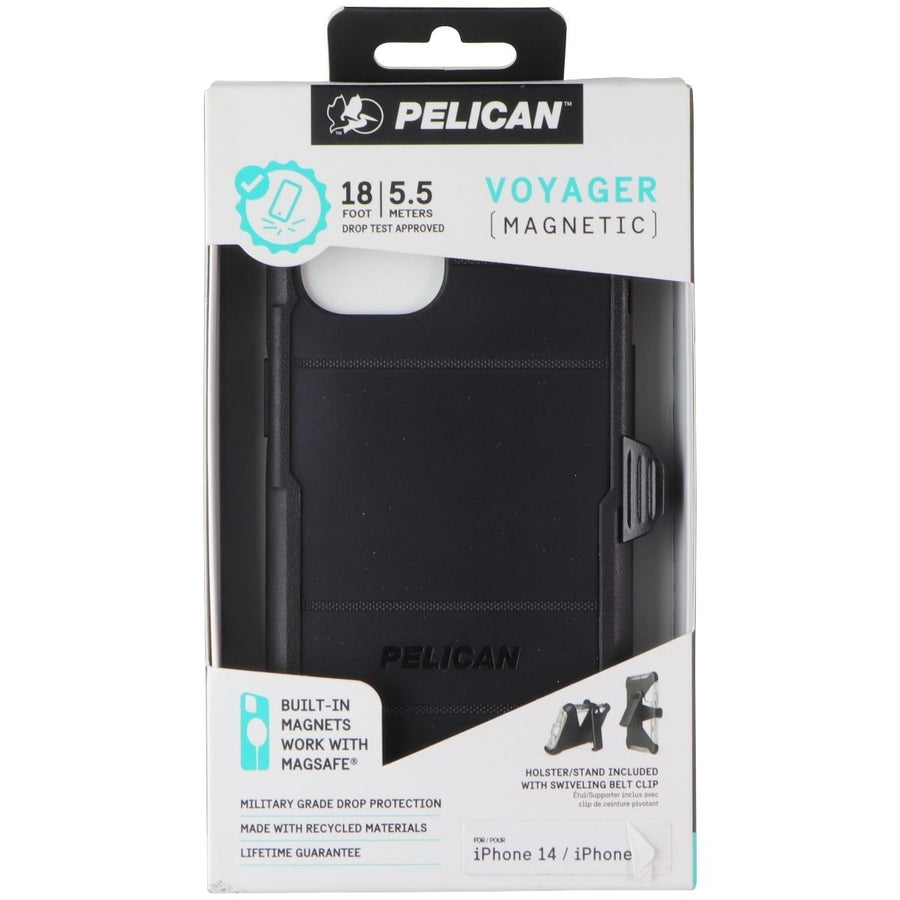 Pelican Voyager Magnetic Case For Magsafe for iPhone 14/iPhone 13 - Black Image 1