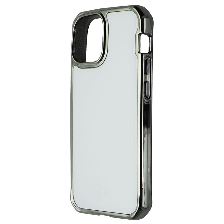 ITSKINS Hybrid Glass Series Case for Apple iPhone 13 Mini/12 Mini - Silver Image 1