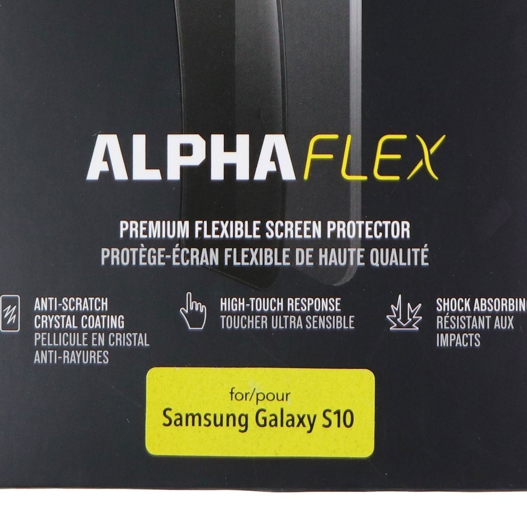 OtterBox Alpha Flex Premium Flexible Screen Protector for Galaxy S10 - Clear Image 3