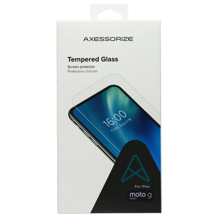 Axessorize Tempered Glass Screen Protector for Motorola Moto G Fast (2020) Image 1