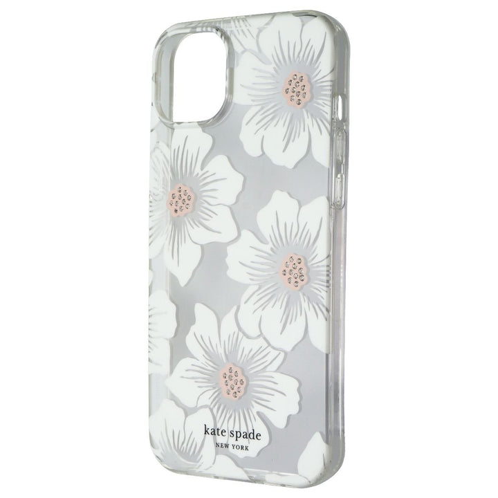 Kate Spade Protective Hardshell Case for iPhone 14 Plus - Hollyhock Floral Image 1