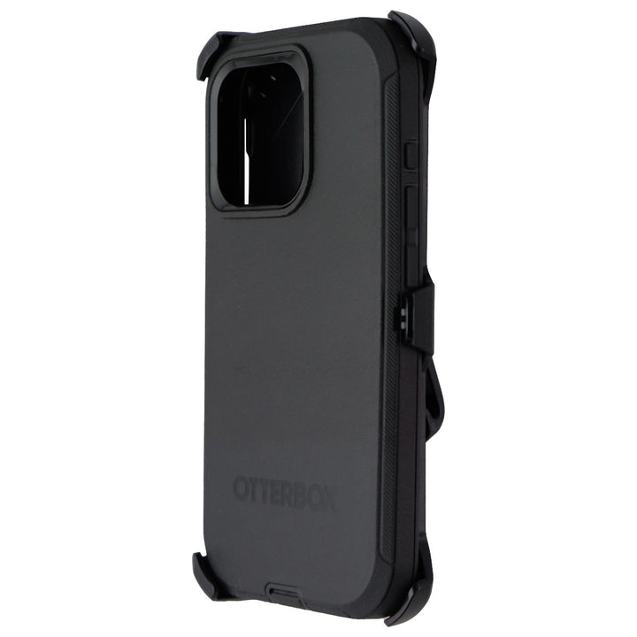 OtterBox Defender Series Case with Holster Clip for Apple iPhone 15 Pro - Black Image 1