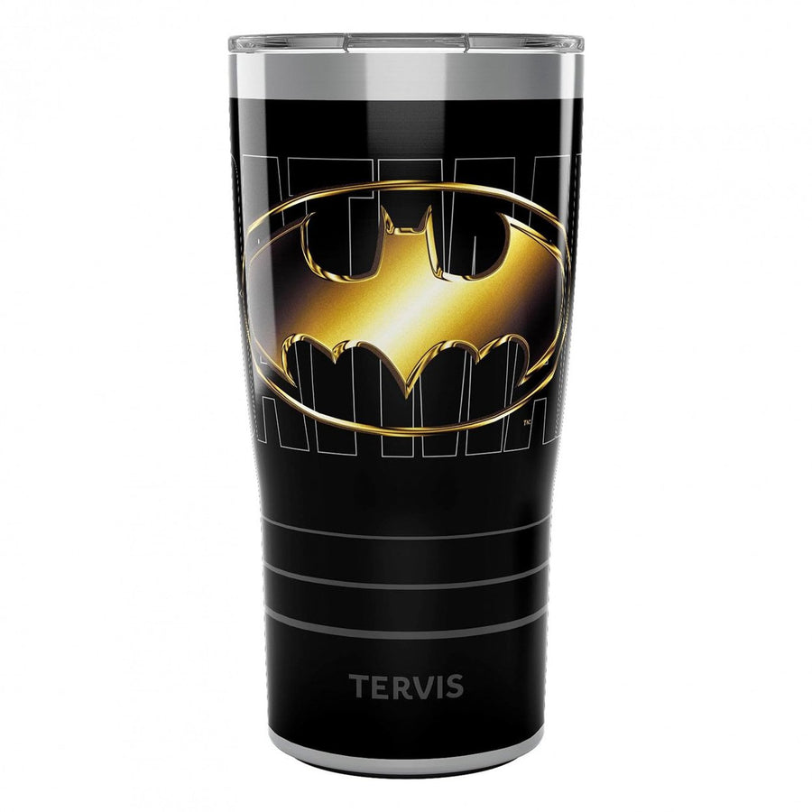 Batman Gotham Gold 20 Oz Stainless Steel Tervis Mug Image 1