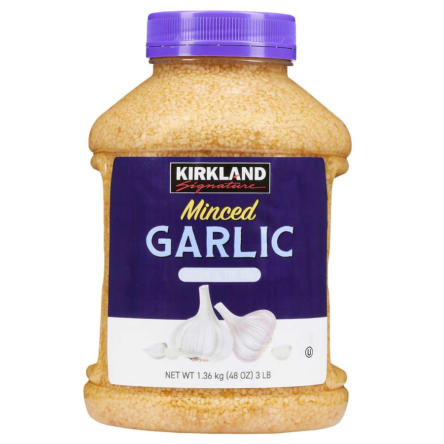 Kirkland Signature Minced California Garlic 48 Ounce Image 1