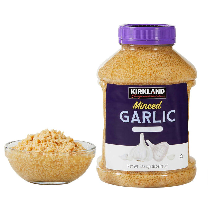 Kirkland Signature Minced California Garlic 48 Ounce Image 3