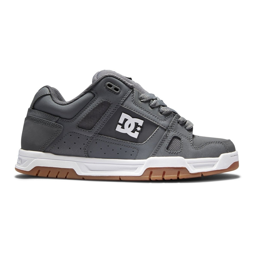 DC Shoes Mens Stag Shoes Grey/Gum - 320188-2GG GREY/GUM Image 1