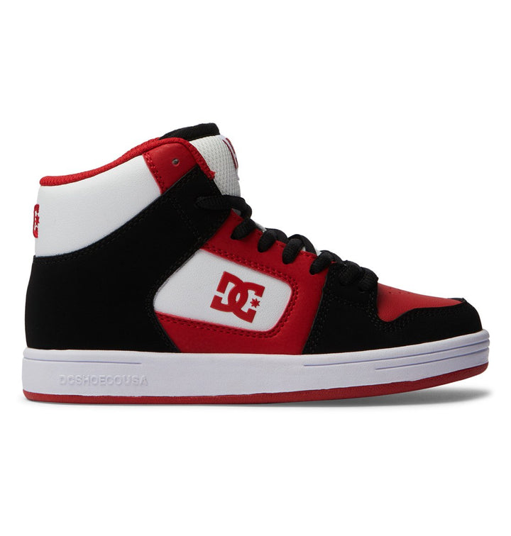 DC Shoes Unisex Kids Manteca 4 HI Shoes Black/Red - ADBS300395-BLR BLACK/RED Image 1