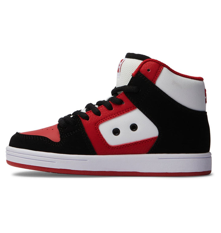 DC Shoes Unisex Kids Manteca 4 HI Shoes Black/Red - ADBS300395-BLR BLACK/RED Image 3