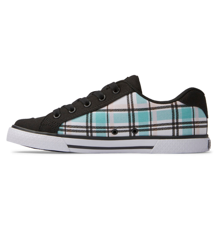 DC Shoes Womens Chelsea Shoes Grunge Plaid - ADJS300243-GUP GRUNGE PLAID Image 3