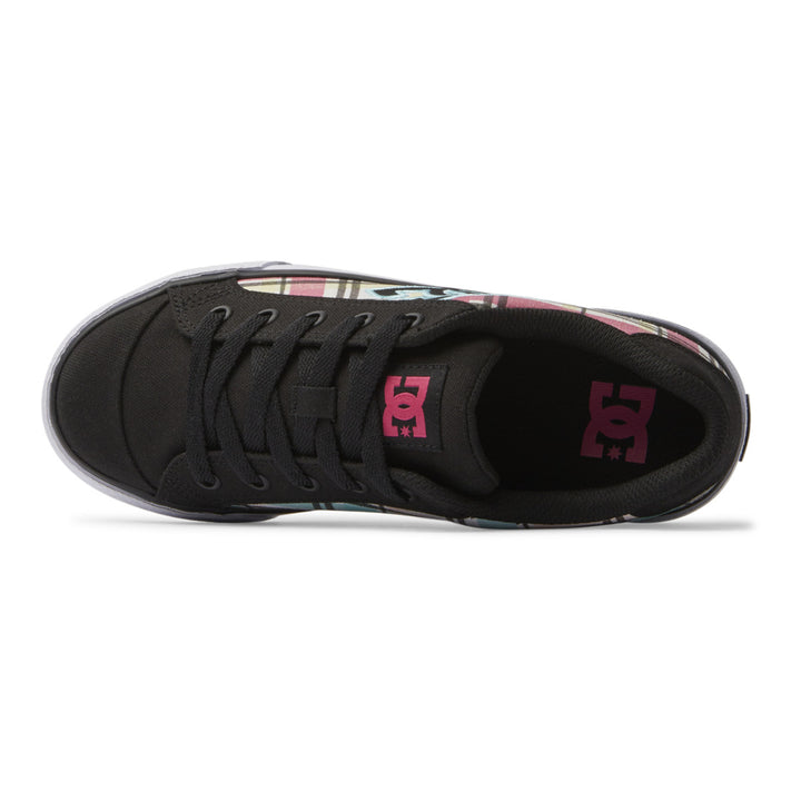 DC Shoes Womens Chelsea Shoes Grunge Plaid - ADJS300243-GUP GRUNGE PLAID Image 4