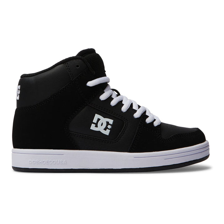 DC Shoes Unisex Kids Manteca 4 HI Shoes Black/Black/White - ADBS300395-BLW BLACK/BLACK/WHITE Image 1