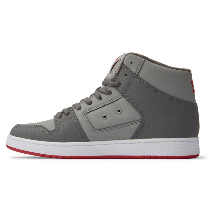 DC Shoes Mens Manteca 4 HI Shoes White/Grey/Orange - ADYS100743-XWSN WHITE/GREY/ORANGE Image 3