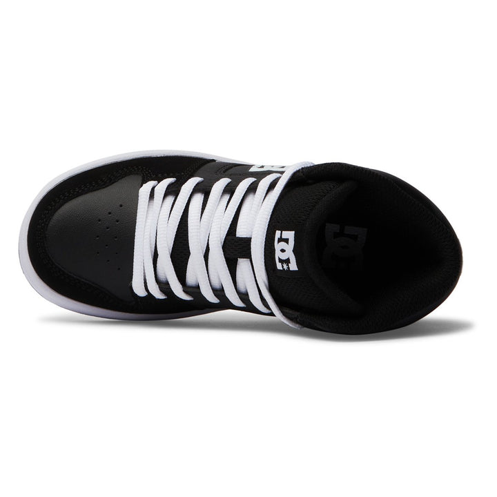 DC Shoes Unisex Kids Manteca 4 HI Shoes Black/Black/White - ADBS300395-BLW BLACK/BLACK/WHITE Image 4