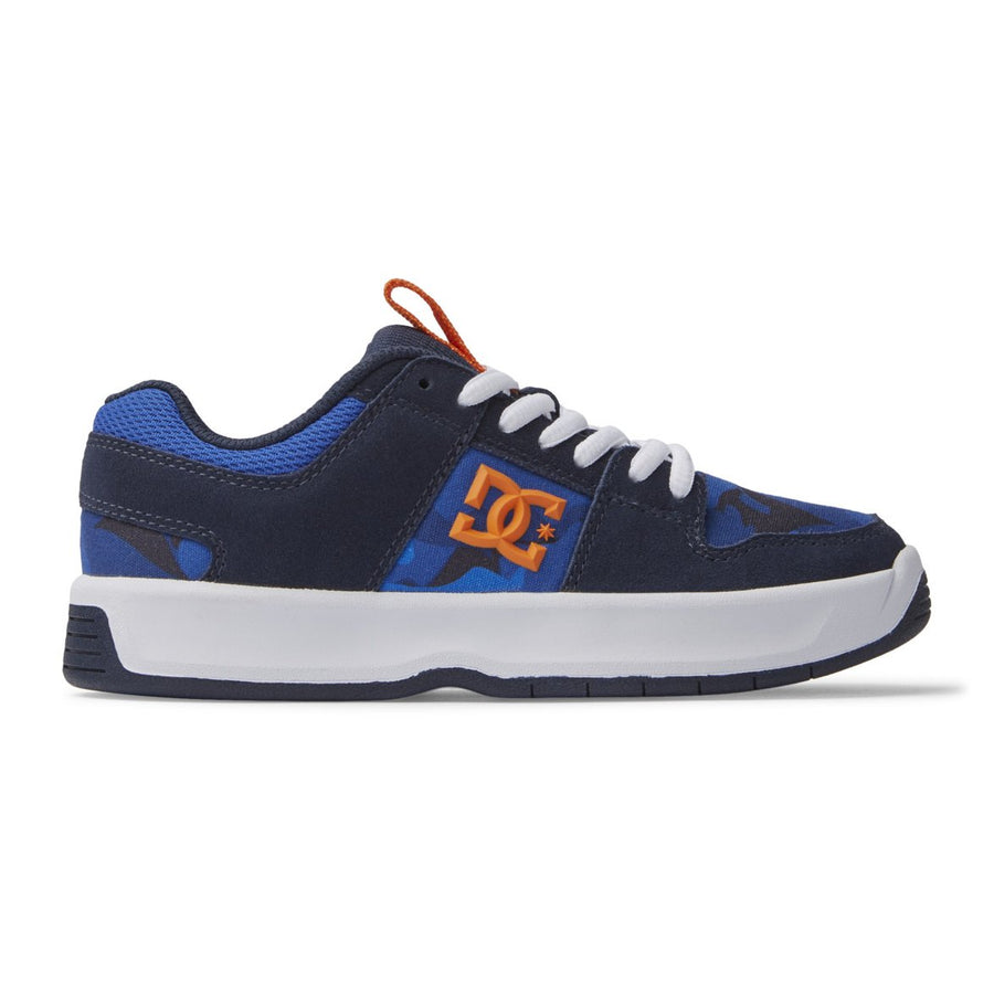 DC Shoes Unisex Kids Lynx Zero Shoes Shady Blue/Orange - ADBS100269-SBO SHADY BLUE/ORANGE Image 1