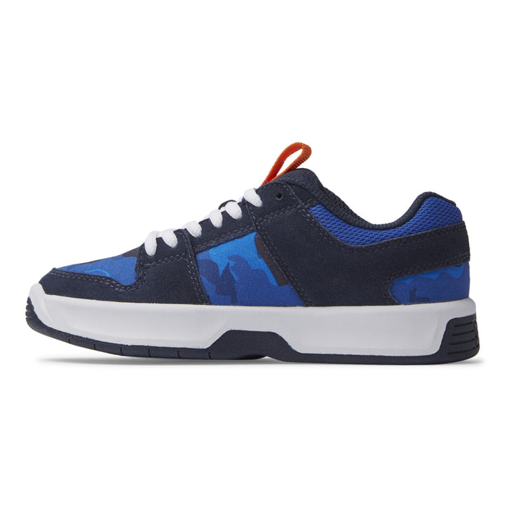 DC Shoes Unisex Kids Lynx Zero Shoes Shady Blue/Orange - ADBS100269-SBO SHADY BLUE/ORANGE Image 3