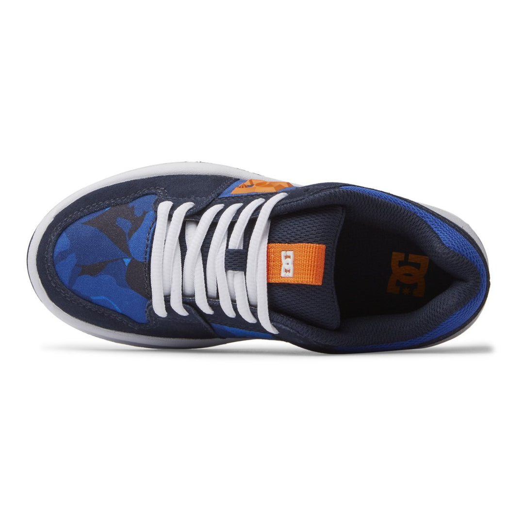 DC Shoes Unisex Kids Lynx Zero Shoes Shady Blue/Orange - ADBS100269-SBO SHADY BLUE/ORANGE Image 4