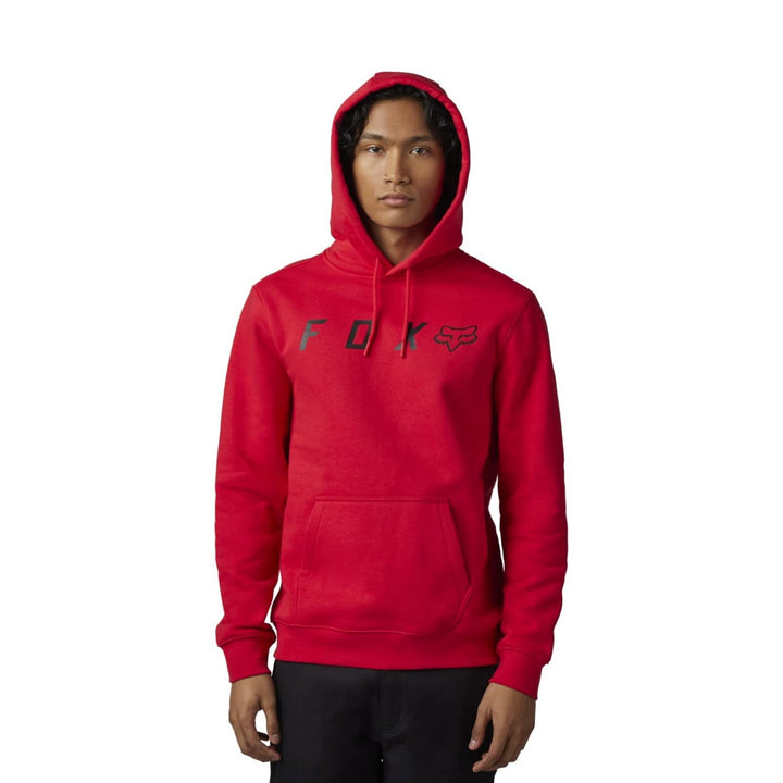 Fox Racing Mens Absolute Pullover Fleece Hoodie Flame Red Size M L XL Image 3