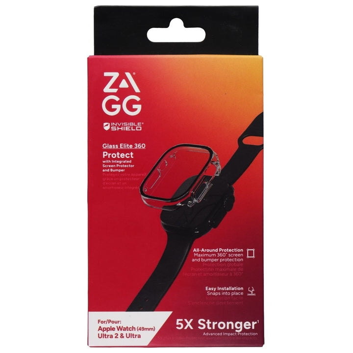 ZAGG Glass Elite 360 - Protective Cover for Apple Watch (49mm) Ultra 2 and Ultra Image 1