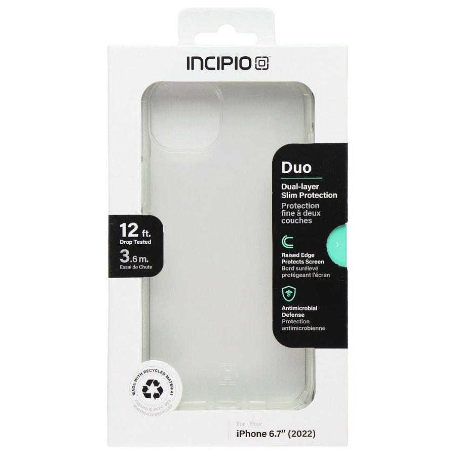 Incipio Duo Dual-Layer Slim Series Case for Apple iPhone 14 Plus - Clear Image 1