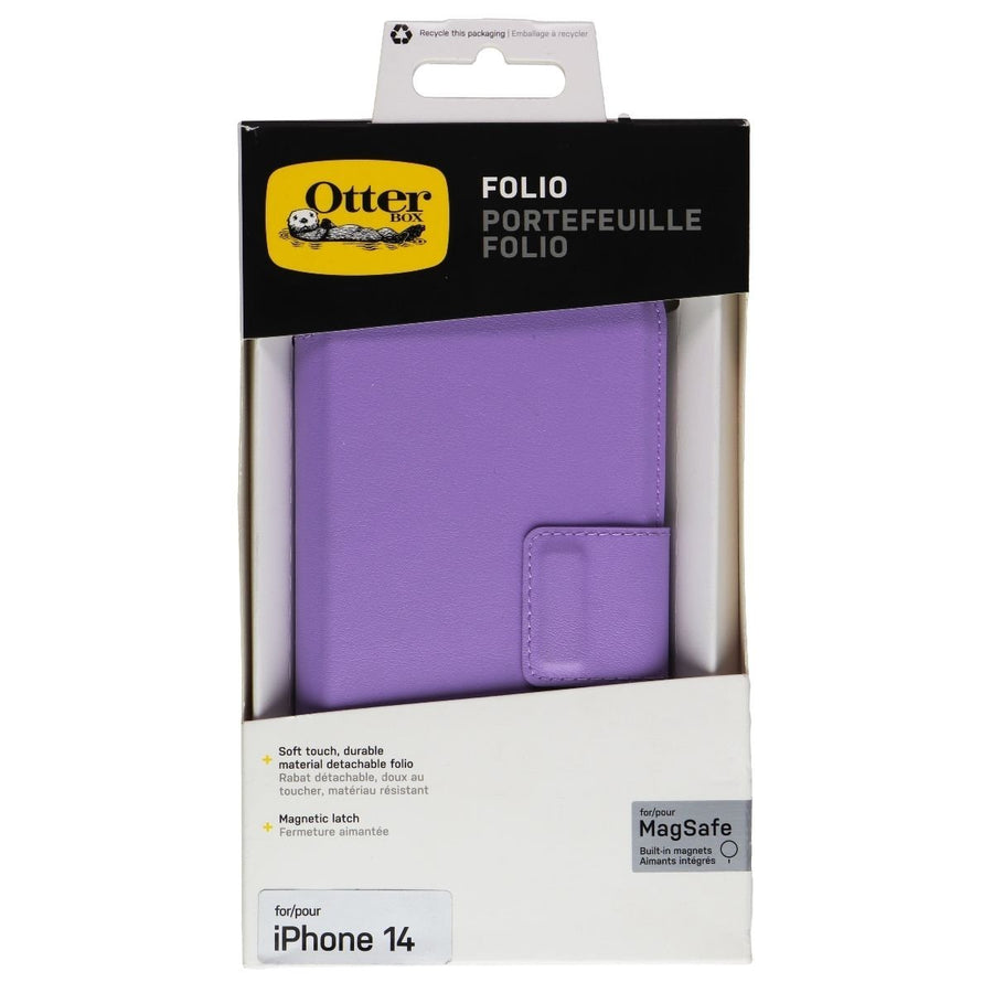 OtterBox Folio for MagSafe for Apple iPhone 15 and 14 - I Lilac You Image 1