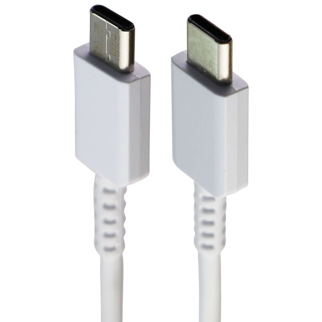 Samsung (1.8m/5.9ft) USB-C to USB-C Charge and Sync Cable - White (EP-DW767JWZ) Image 1