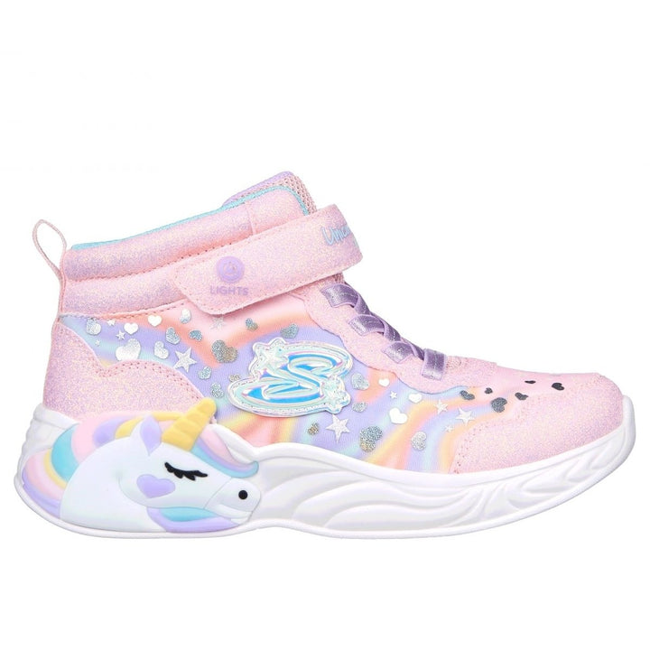 Skechers Girls Unicorn Dreams - Magical Dreams Purple Sparkle Multi - 302332L-LPMT PURPLE SPARKLE MULTI Image 4