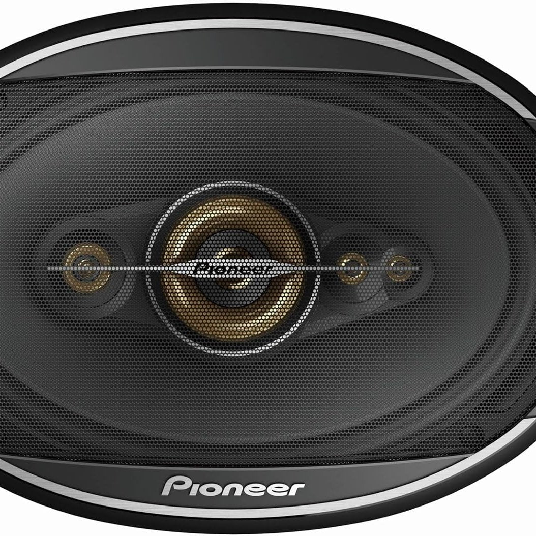 Pair of 5-Way Coaxial Car Audio Speakers by Pioneer Full Range Clear Sound Easy Install Enhanced Bass Deep Basket 6 x9 Image 4