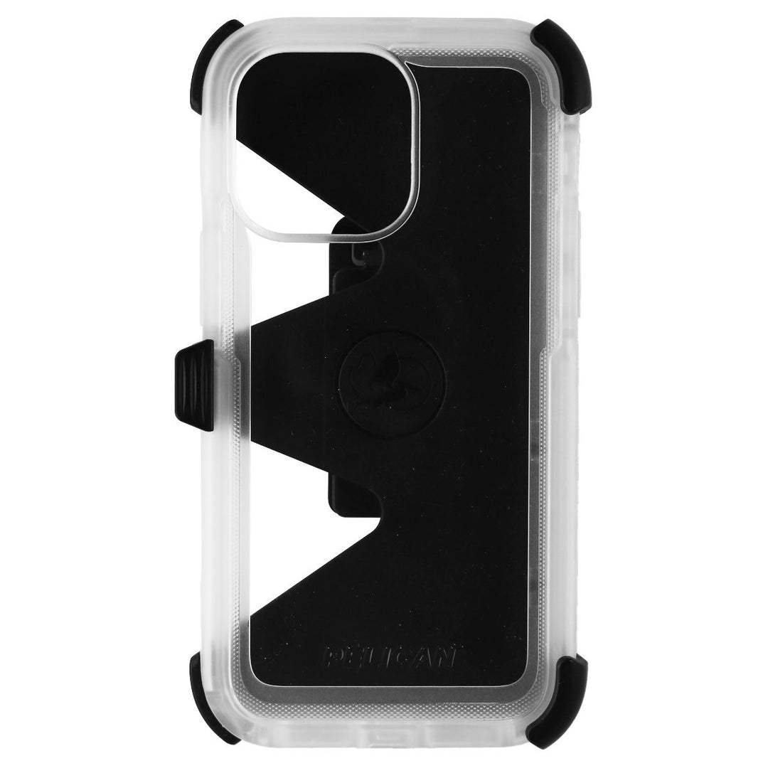 Pelican Voyager Series Case and Holster for iPhone 14 Pro Max - Clear/Black Image 2