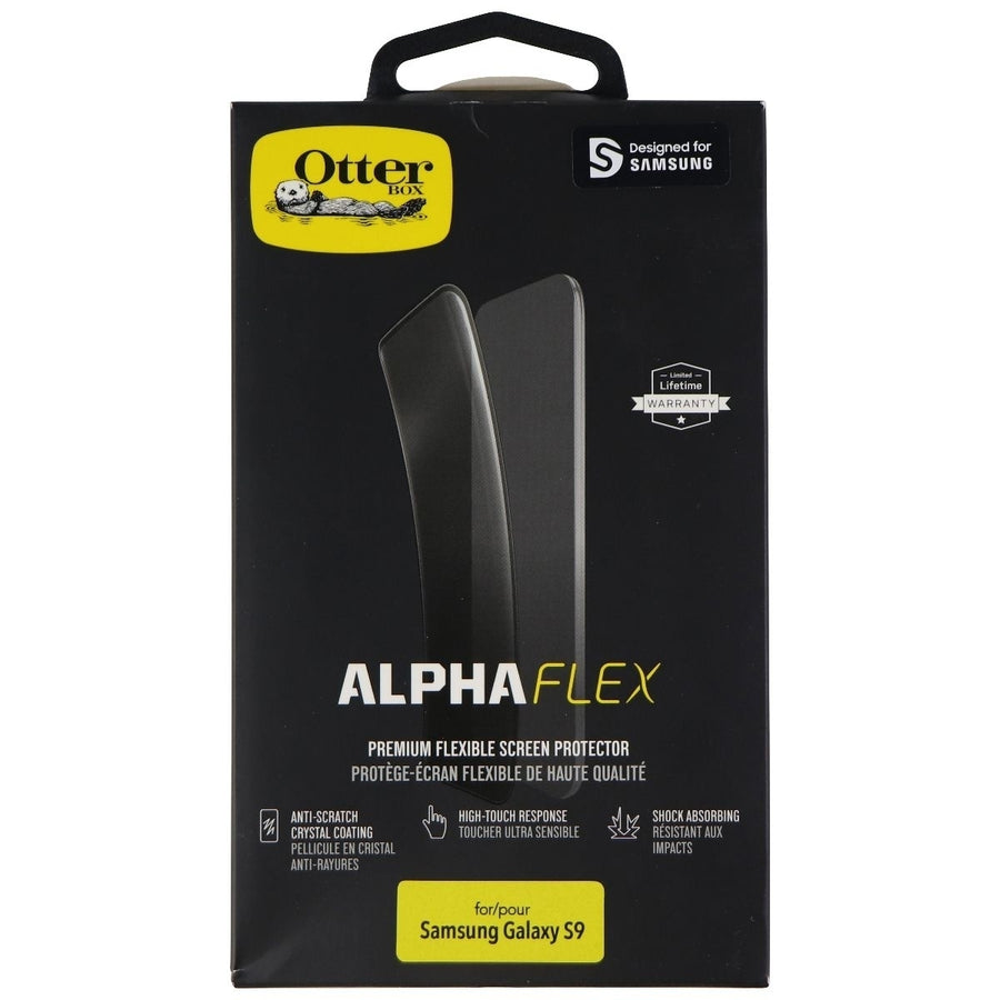 OtterBox Alpha Flex Premium Flexible Screen Protector for Samsung Galaxy S9 Image 1