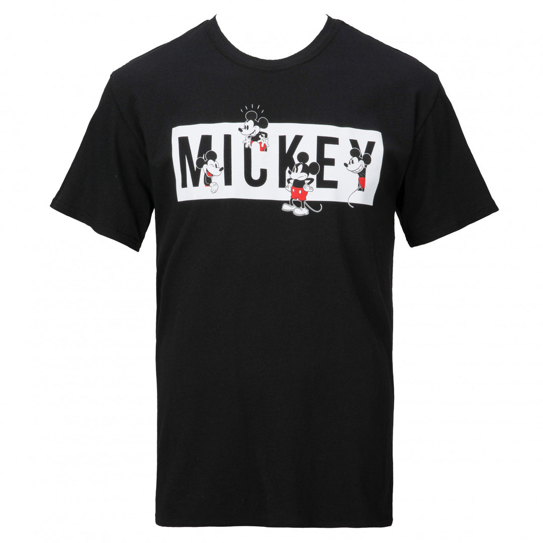 Mickey Mouse Overload Black Colorway Adult T-Shirt Image 1