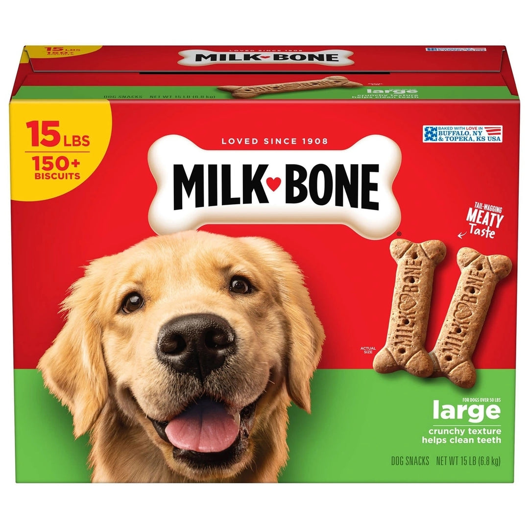 Milk-Bone Dog Biscuits Large (15 Pounds) Image 1