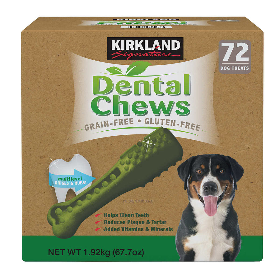 Kirkland Signature Dental Chews 72 Count Image 1