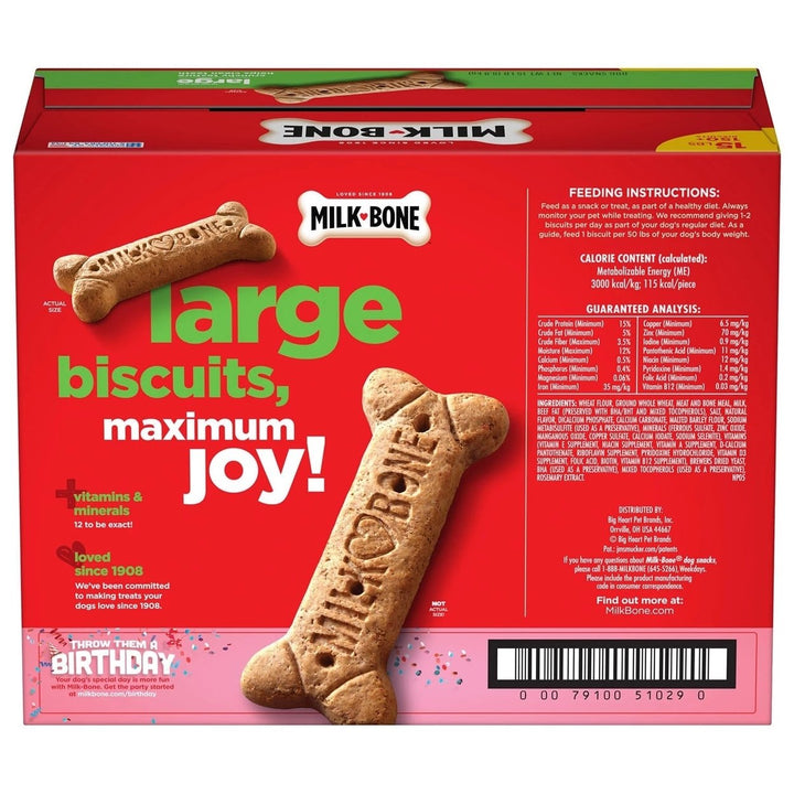 Milk-Bone Dog Biscuits Large (15 Pounds) Image 2