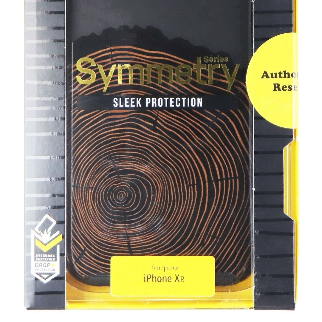 OtterBox Symmetry Series Case for Apple iPhone XR - Black (Wood You Rather) Image 3