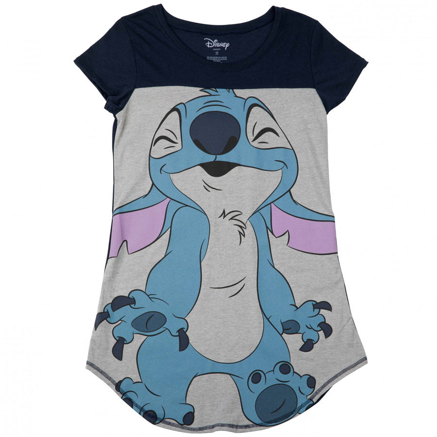 Lilo and Stitch Excited Joy Juniors Dorm Shirt Image 1