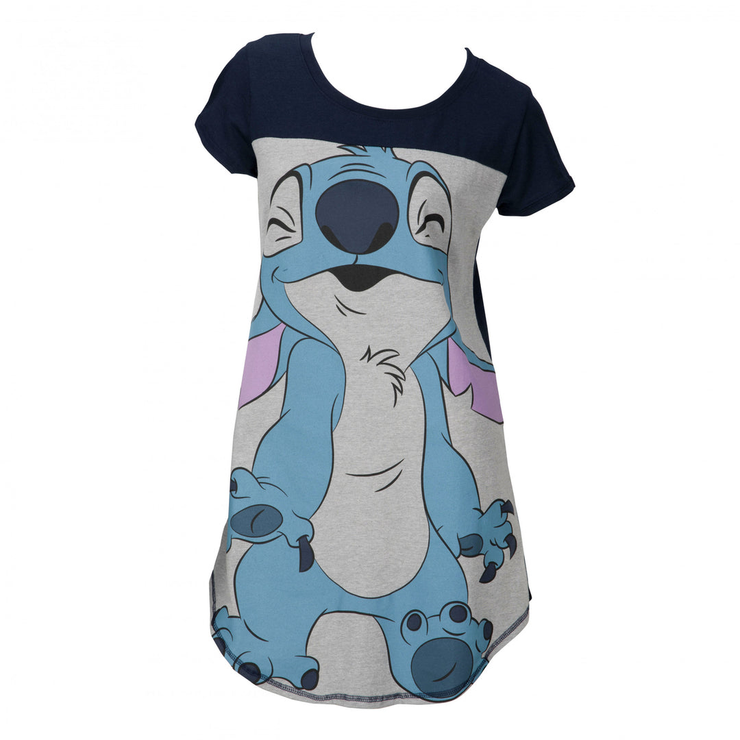 Lilo and Stitch Excited Joy Juniors Dorm Shirt Image 3