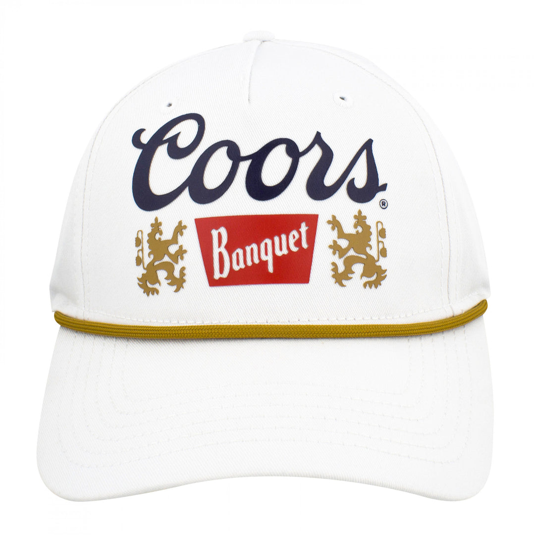 Coors Banquet Gold Rope Adjustable Golfer Hat Image 2