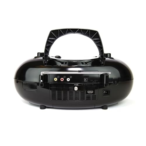 Emerson DVD/TV Boombox - Black- Image 4