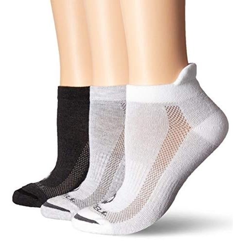 Merrell Cushioned Low Cut Tab Socks 3 Pack Gray Mens Size Comfortable Breathable Image 4