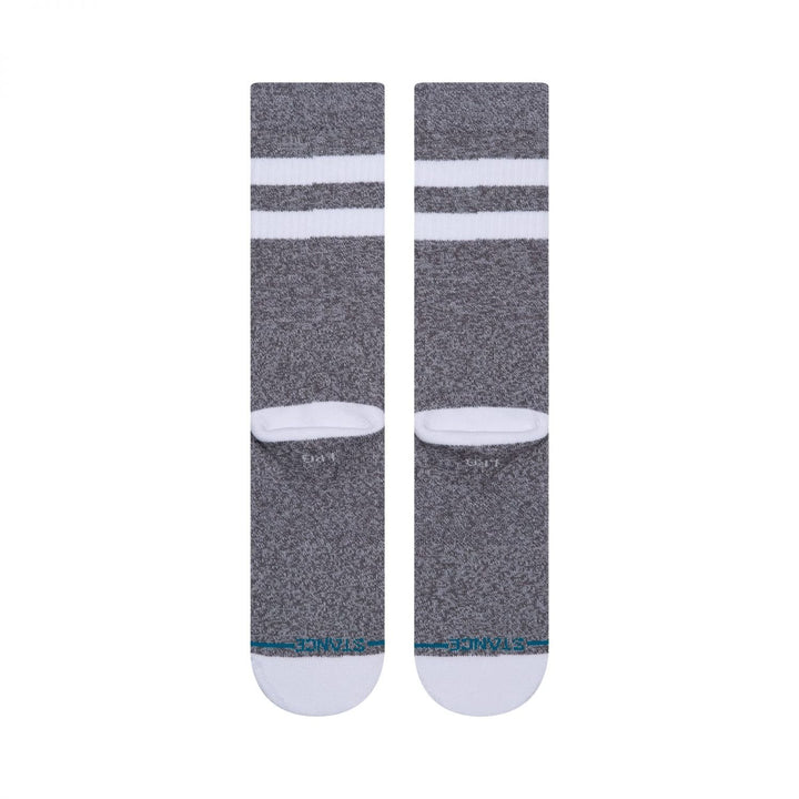 Stance Crew Joven Socks Medium Black Combed Cotton Durable Mesh Vents Image 4