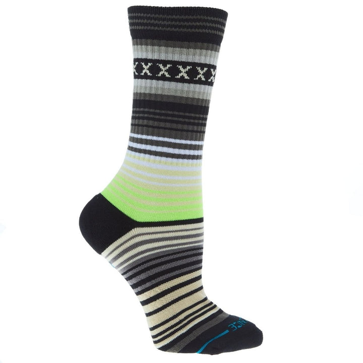 Stance Curren St Crew Socks Green Mens Fitness Comfortable Casual Wear Image 4